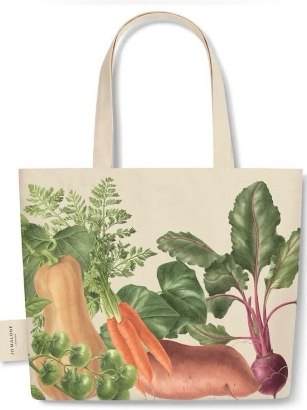 * New Jo Malone Canvas Produce Tote with Carrot & Beet